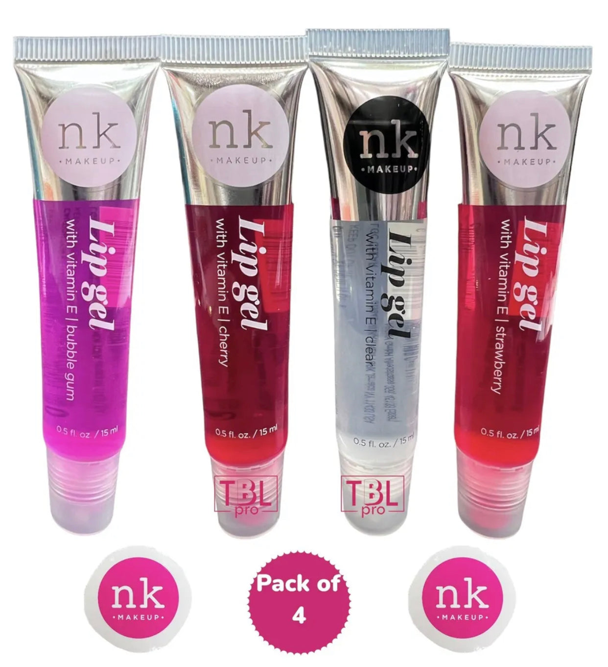NK Lip Gloss (pack of 4)