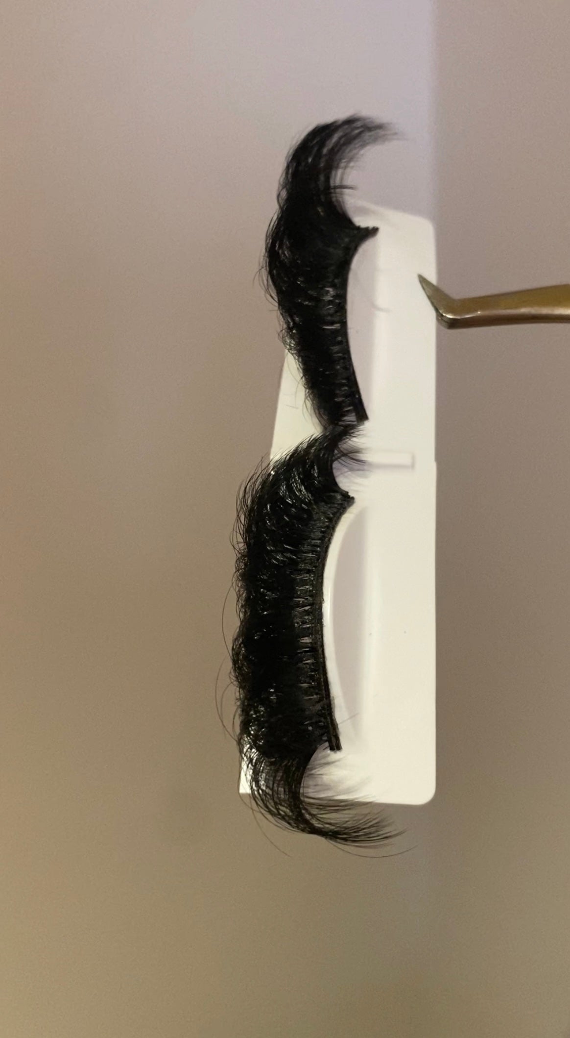 The Wispy set custom strip lashes