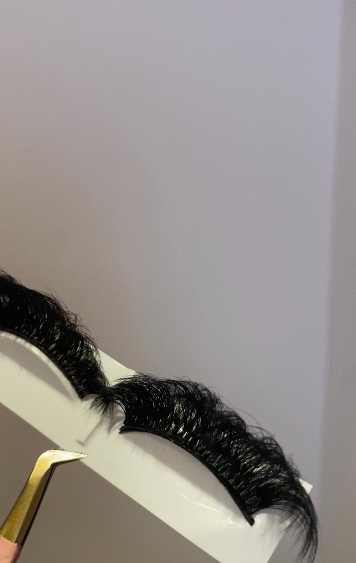 The Wispy set custom strip lashes