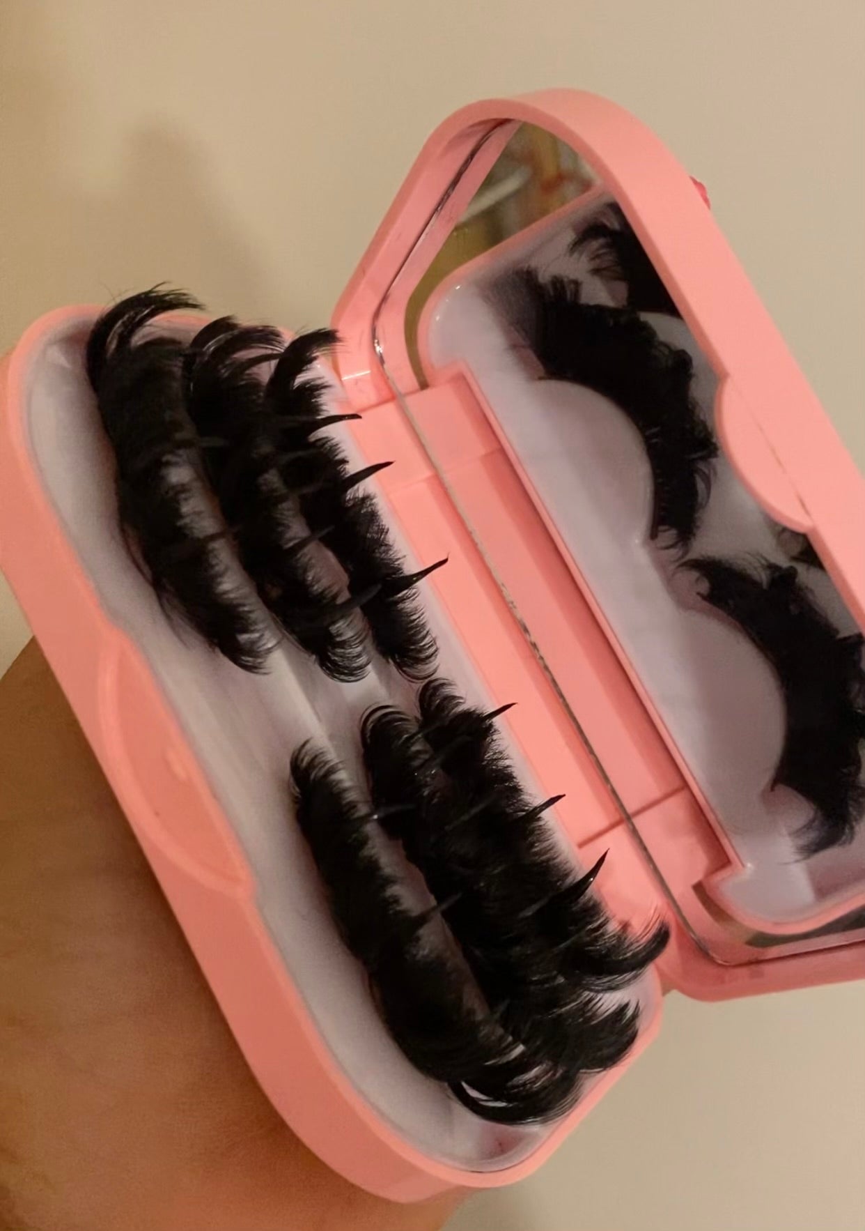 Mega cat eye with spikes (smooth) custom lash strips
