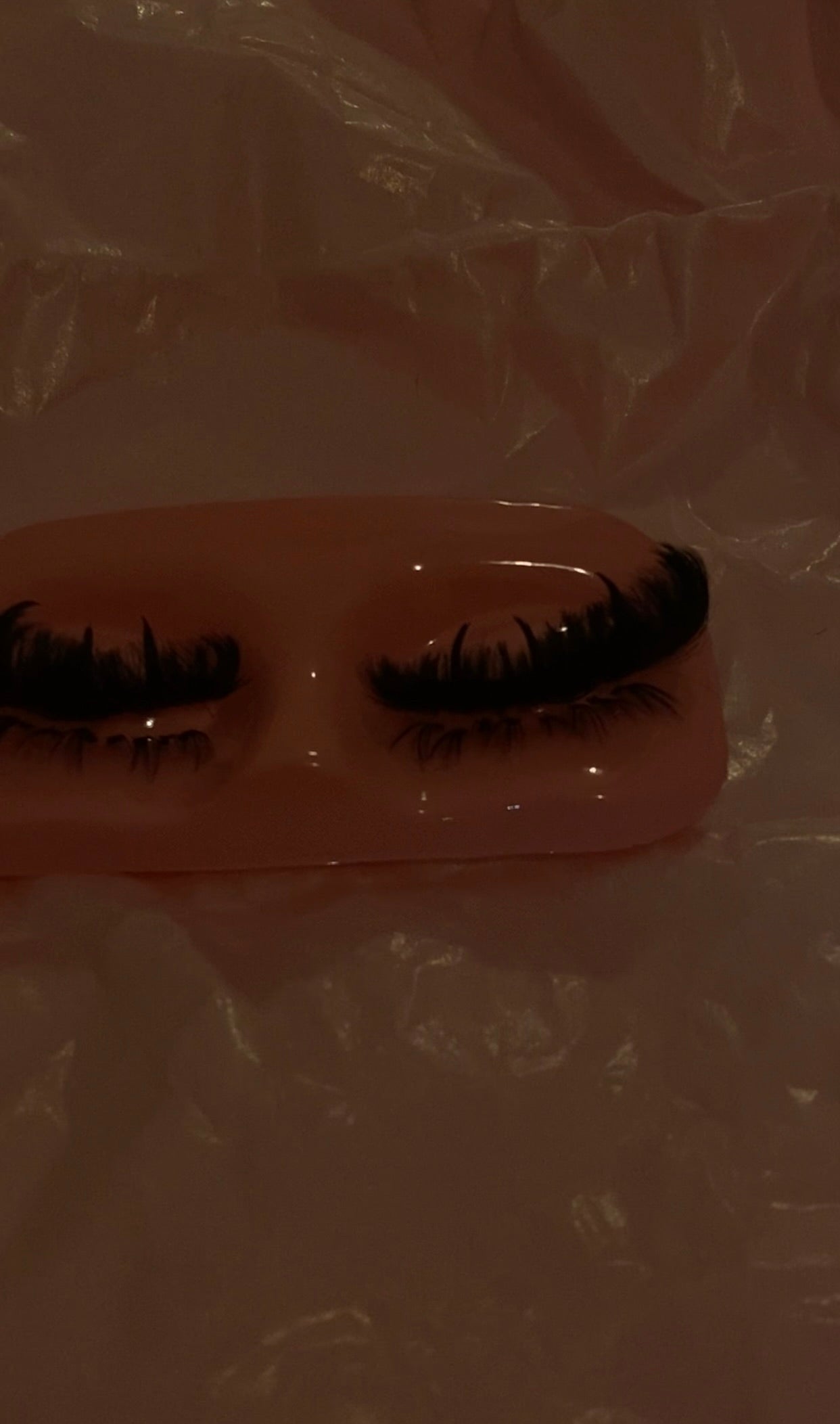 Cat eye with spikes + bottoms custom lash strips