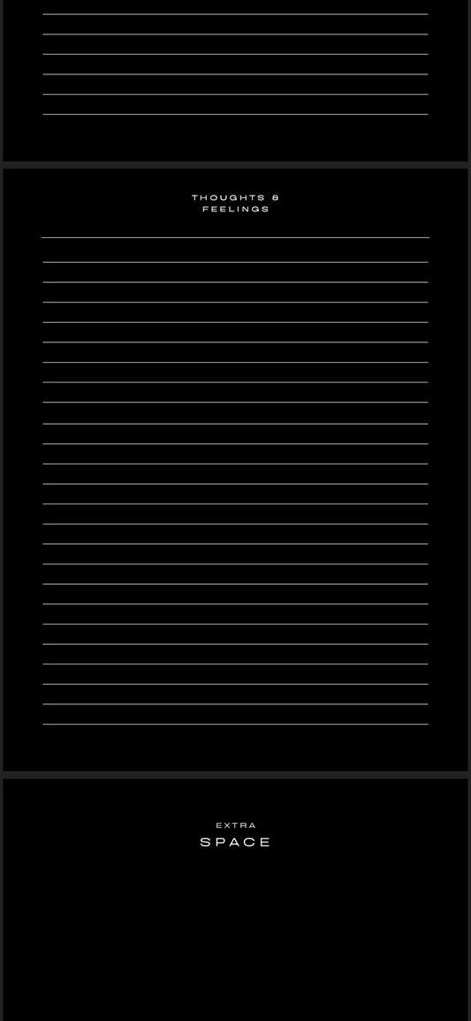 Black & white simplistic business planner