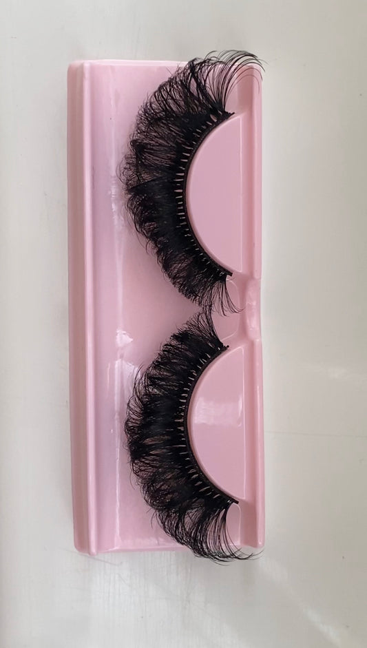 Fluffy Russian volume strip set
