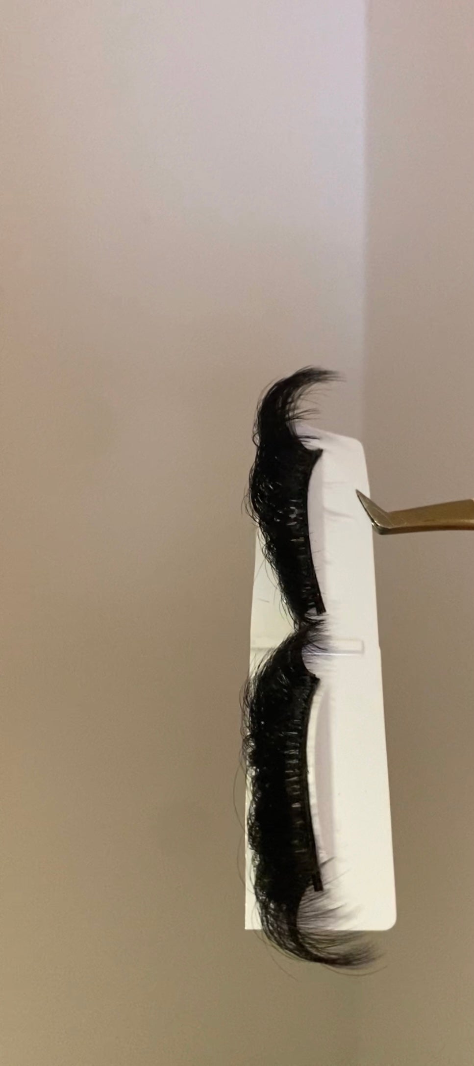 The Wispy set custom strip lashes