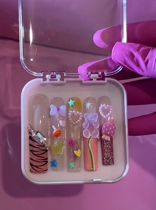 XL So Sweet Junky Nail Set